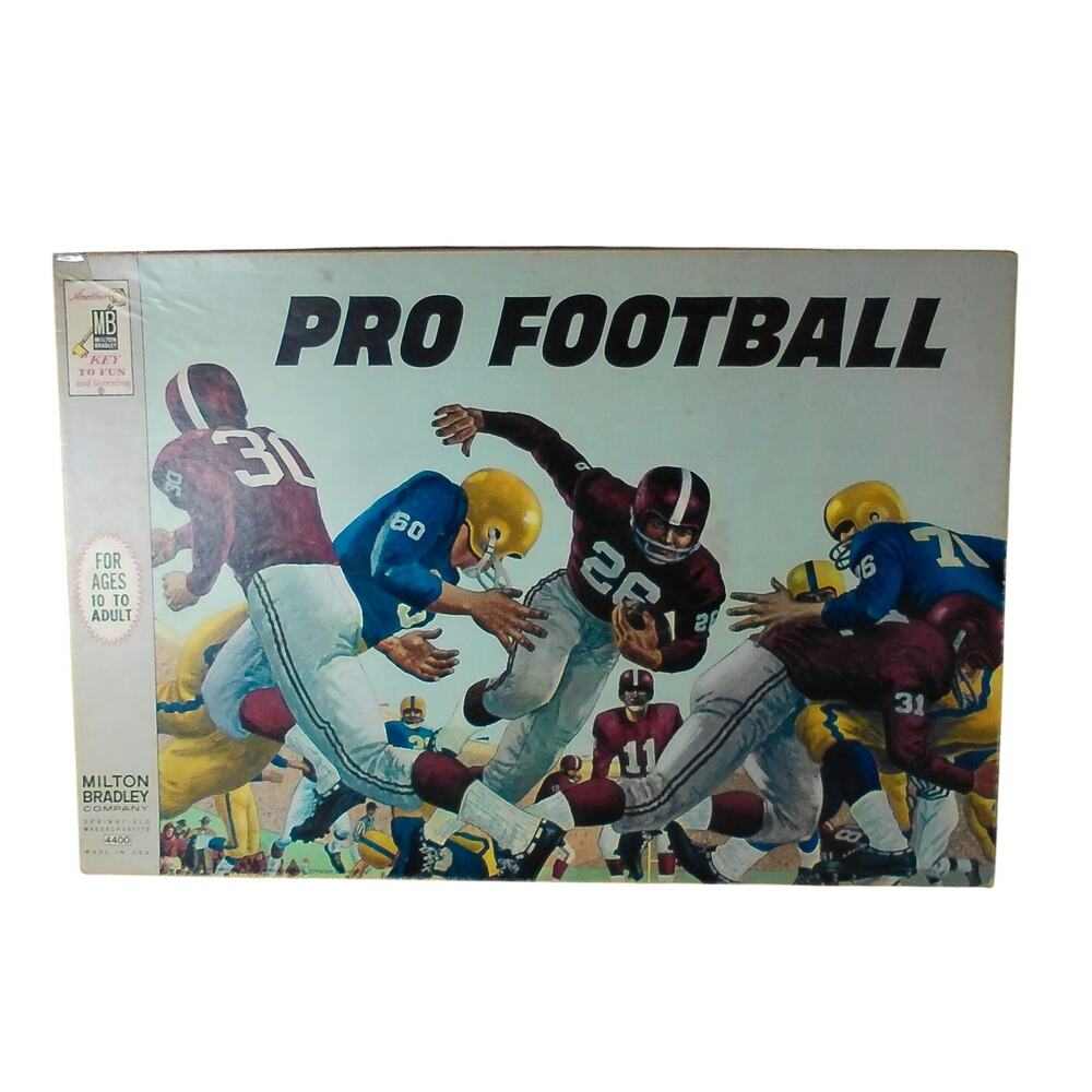 1964 Pro Football Game Complete #4400 Milton Bradley Vintage RARE